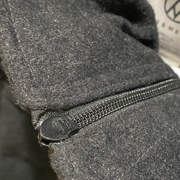 Alps & Meters Alpine Hooded Wool Leather Vest - Picture 15 of 16